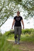 Korda Tričko Womens Love T-Shirt Black (2)