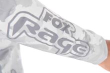 Fox Rage Tričko UV Hooded Light Camo Top (14)