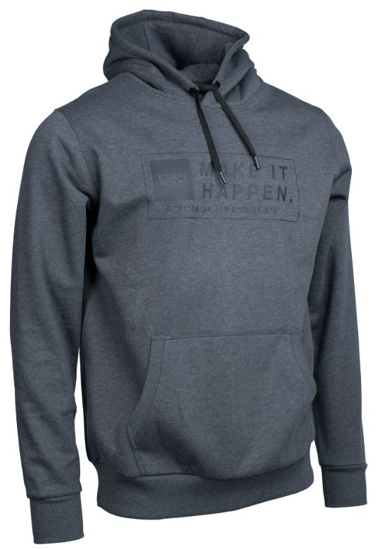 E-shop Nash mikina make it happen coordinates hoody grey marl - xl
