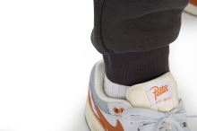 Matrix Tepláky Black Edition Joggers Dark Grey Lime (3)