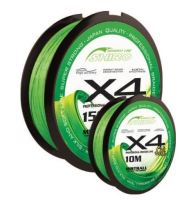 Mistrall Splietaná Šnúra Shiro Braided Line X4 Zelená 150 m-Priemer 0,10 mm / Nosnosť 5,8 kg