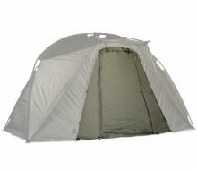 Nash Bivak Titan Hide Pro XL + Moskytiérový Predný Panel Mozzi Infill+ Nepremokavý Predný Panel Waterproof Infill + Zimný Prikrývka Overwrap (6)