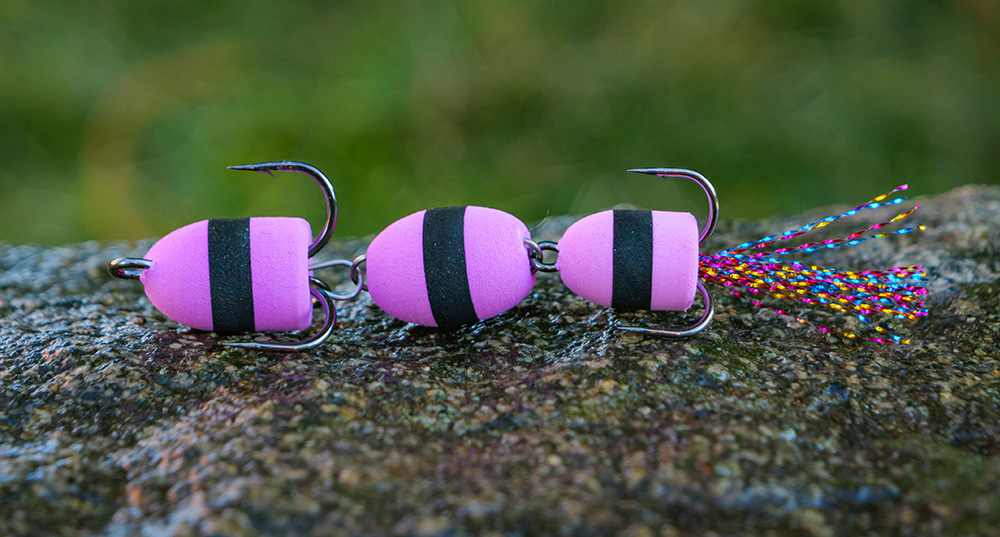 Redbass mandula pink/black/pink - x 90 mm 3,5 g