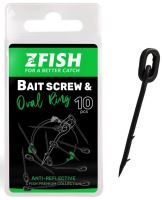 Zfish Tŕň s krúžkom Bait Spike & Oval Ring 10 ks (2)