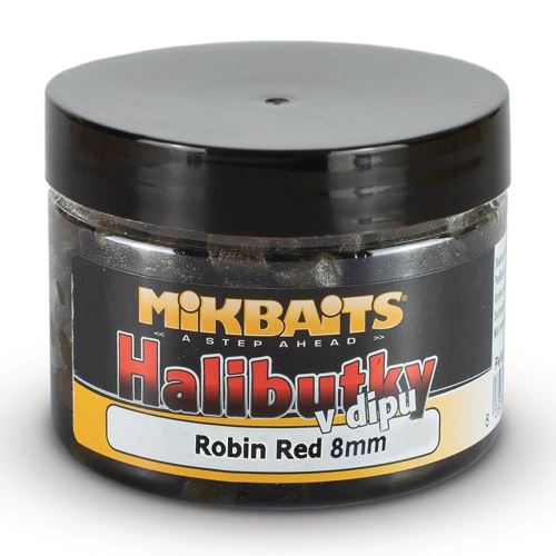 Mikbaits Pelety Halibutky v Dipe 8 mm 150 ml