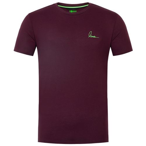 Korda Tričko Minimal Tee Burgundy