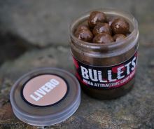 G.B.U. Dipované Boilies Bullets Livero 200 g G.B.U. Dipované Boilies Bullets Livero 200 g