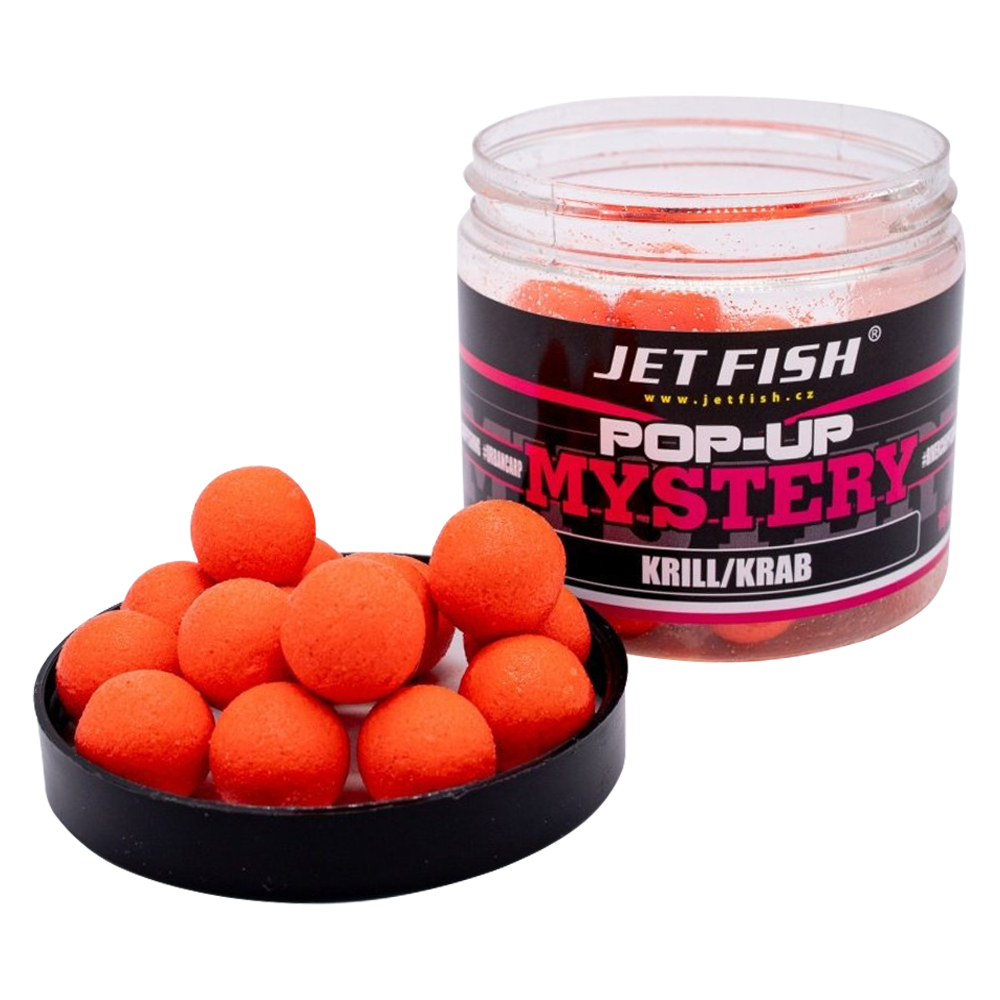 Jet fish plávajúce boilie  mystery krill krab - 12  mm