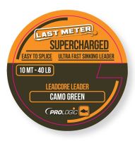 Prologic Olovená šnúrka Supercharged Leadcore Leader Camo Green 10 m-Nosnosť 40 lb