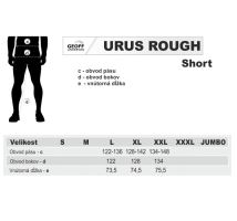 Geoff Anderson Nohavice Urus Rough Short Leaf Maskáč Krátke (12)