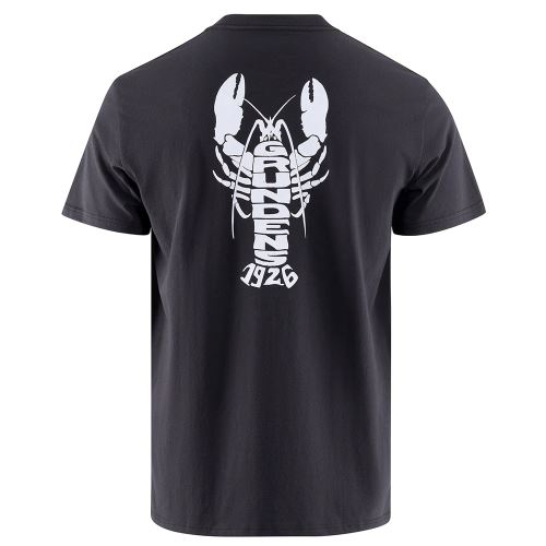 Grundéns Tričko Eat Your Words HD Pocket Tee Lobster Graphic Black