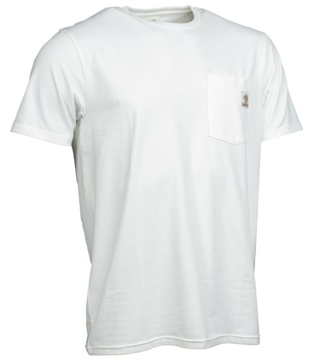 E-shop Nash tričko make it happen badge pocket t-shirt ecru - l