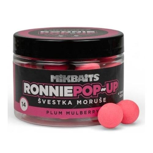 Mikbaits Plávajúce Boilie Ronnie Slivka Moruša 150 ml