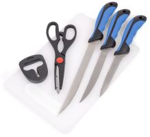 Zebco Sada Filetovacích Nožov + Nožnice Fish Filleting Knife Set Zebco Sada Filetovacích Nožov + Nožnice Fish Filleting Knife Set