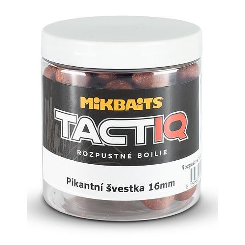 Mikbaits Rozpustné Boilies Tactiq Pikantná Slivka 250 ml