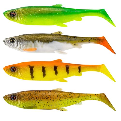 Savage Gear Gumová Nástraha 3D Herring Shad Dark Water Mix 4 ks