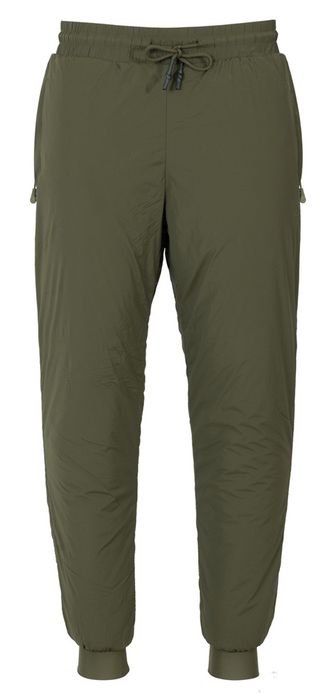 Korda nohavice insulated jogger dark olive - xl.
 Navrhnuté pre život na brehu, napriek svojej izolácii si tieto joggery zachovávajú prekvapivo ľahký pocit, čo umožňuje neobmedzený pohyb bez obetovania tepla.
 Nohavice majú účinnú 6oz izoláciu, ktorá zachytáva telesné teplo a poskytuje spoľahlivé teplo v chladných podmienkach bez potreby hrubých a ťažkých vrstiev.
 Dostupné v Dark Olive a vo veľkostiach od S až po 4XL a ak chcete ochranu od hlavy po päty, v našom sortimente máme k dispozícii aj zateplenú bundu Insulated Jacket.
 Materiály použité na výrobu týchto joggerov sú: Vonkajšia látka 92% Nylon, 8% Spandex (20D, 50gsm); a vnútorná podšívka 100% nylon.
 Vlastnosti: 
 •Ľahká a zároveň teplá konštrukcia 
 •Vodoodpudivý vonkajší plášť 
 •Odolnosť bez objemu 
 •Mäkká nylonová podšívka pre väčšie pohodlie 
 •Izolované pre vynikajúce teplo 
 •Bočné vrecká na zips 
 • Elastický pás s nastaviteľnou šnúrkou 
 •Ultra mäkké, pohodlné manžety na členky