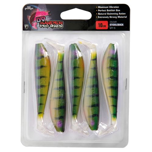 Fox Rage Gumová Nástraha Zander Pro Ultra UV Stickleback