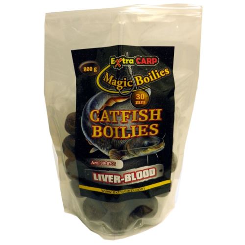 Extra Carp boilie Cat Fish Liver Blood 800 g 20 mm