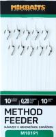 Mikbaits Method Feeder Nadväzce S Nekonečnou Zarážkou