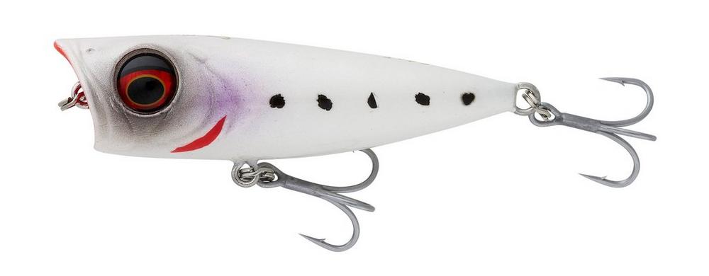 E-shop Savage gear wobler micro popper snowwhite - 5,5 cm 5,4 g