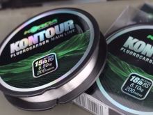 Korda Vlasec Kontour Fluorocarbon 200 m Číry (1)