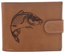 Mercucio Peňaženka Svetlohnedá Vzor 33 Kapor