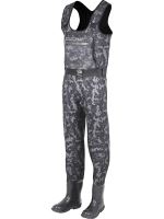 Kinetic Neoprenové Prsačky Neorush Bootfoot Cleated Grey Camo - EU 44-45 (UK 9-10)