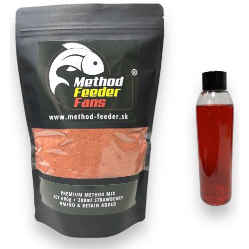 Method Feeder Fans Premium Method Mix Set 600 g + 200 ml Booster