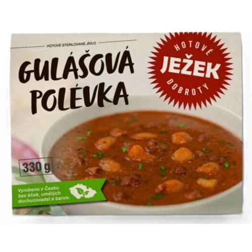 Ježkove Krabičky Gulášová Polievka 330 g