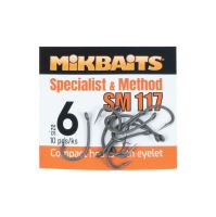 Mikbaits Háčiky Specialits & Method SM 117 Hook 10 ks Mikbaits Háčiky Specialits & Method SM 117 Hook 10 ks