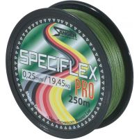 Saenger Pletená Šnúra Speciflex Pro Zelená 250 m-Priemer 0,35 mm / Nosnosť 27,25 kg