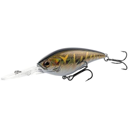 Shimano Wobler Lure Yasei Cover Crank Floating MR Brown Gold Tiger