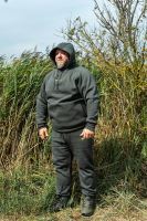 RidgeMonkey Mikina S Kapucňou APEarel ThermaPro Heavyweight Hoody Green (2)