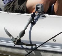 Sportex Nafukovací Čln SHELF 200F Lamelová Podlaha s Úchytmi FASTEN Šedý 1x Lavička (15)