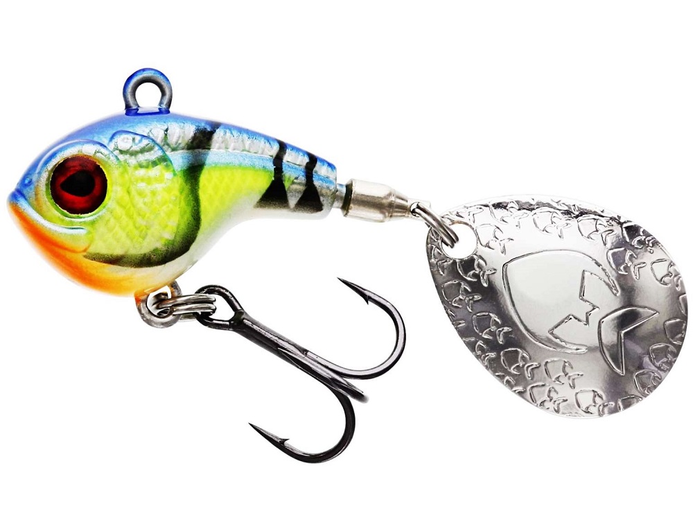 E-shop Westin nástraha dropbite spin tail jig chartreuse blue craw - 3,2 cm 12 g