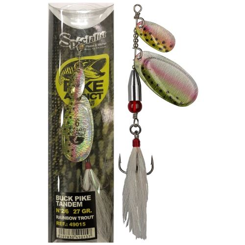 Pezon&Michel Rotačka Buck Pike Tandem Rainbow 27 g