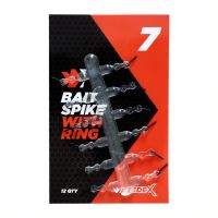 Feeder Expert Držiaky Nástrahy Zapichovacie 7 mm s Krúžkom 12 ks (1)