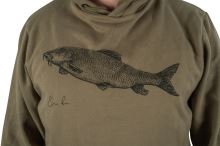 Korum Mikina Classic Barbel s Kapucňou Parma (4)