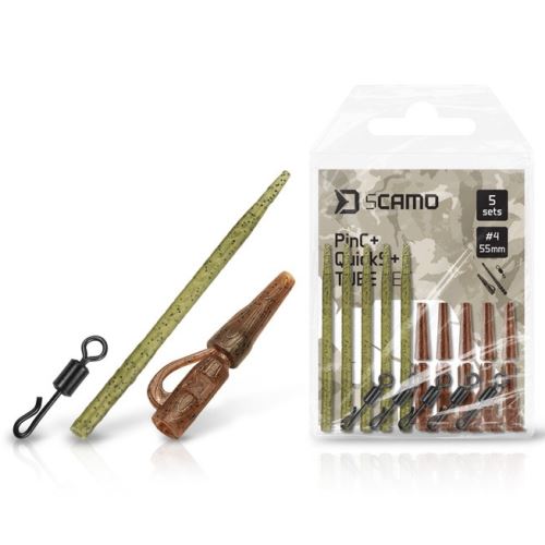 Delphin Set Závesky a Prevleky na Obratlíky CAMO PinK + QuickS #4 + Tube 5 ks