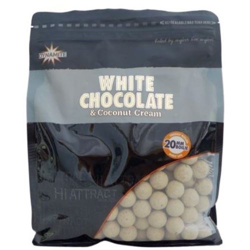 Dynamite Baits Boilies White Chocolate Coconut Cream 1 kg 20 mm