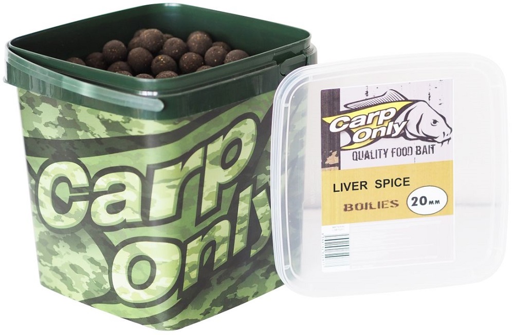 Carp only boilies liver spice - 3 kg 16 mm