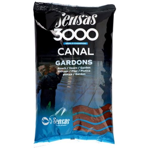 Sensas Krmítková Zmes Super Canal 3000 1 kg - plotica
