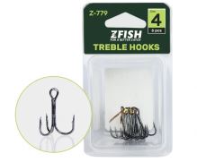Zfish Trojháčiky Treble Hooks Z-779 - 1/0