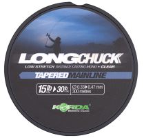 Korda Vlasec LongChuck Tapered Mainline Clear 300 m - 0,33-0,47 mm 15-30 lb