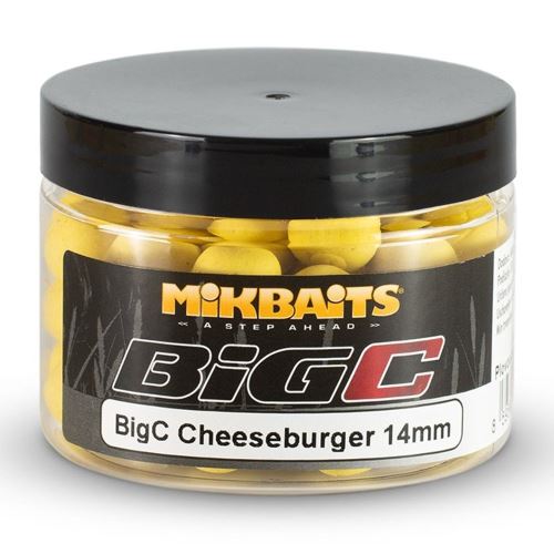Mikbaits Plávajúce Boilie BigC Cheeseburger 150 ml