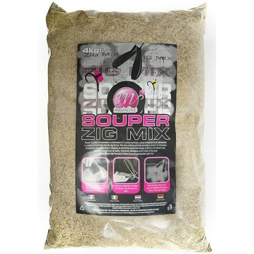 Mainline Vnadiaca Zmes Souper Zig Mix 4 kg