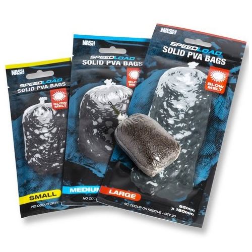 Nash PVA Vrecká Speedload Solid PVA Bags Slow Melt