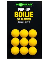 Korda Umelá Nástraha Pop Up Boilie IB Yellow - 14 mm 9 ks