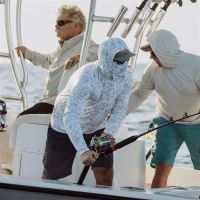 Grundéns Tričko Tough Sun Masked Hoodie Squal Camo (6)